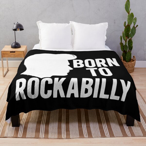 Item preview, Born to Rockabilly – Vintage Pompadour Style designed and sold by Pineapple-Tree.