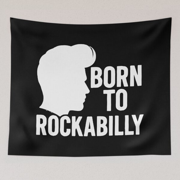 Artikelvorschau, Born to Rockabilly – Vintage Pompadour Style entworfen und verkauft von Pineapple-Tree.