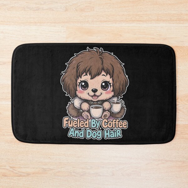 Item preview, fueled by coffee and dog hair designed and sold by lakanarivas.