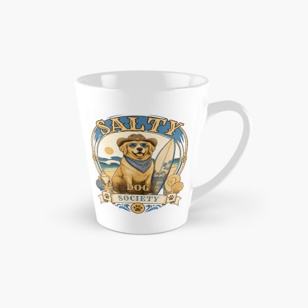 Item preview, Salty Dog Society Surf Hund designed and sold by Paw-and-Purr.