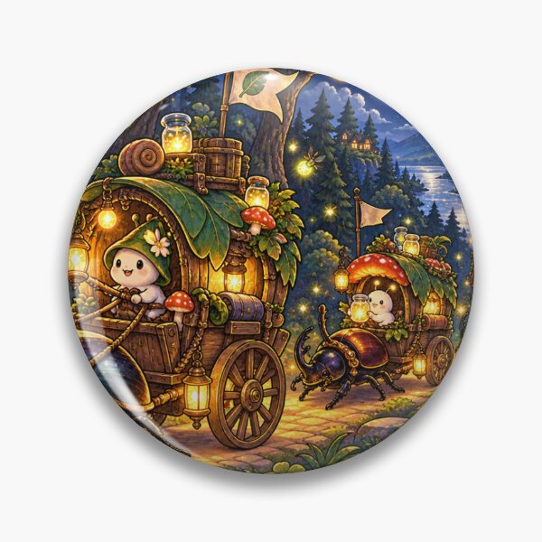 Item preview, Enchanted Mushroom Village designed and sold by InkPixell.
