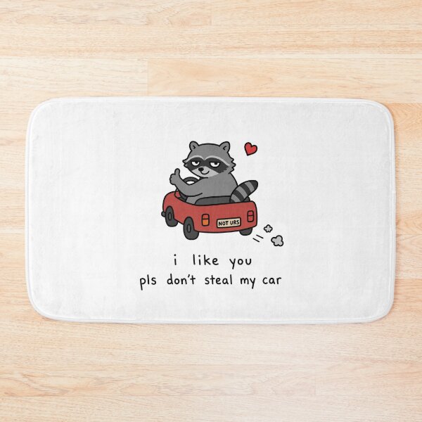 Item preview, I Like You Funny Raccoon Car Thief Meme designed and sold by MonkiFlipp.