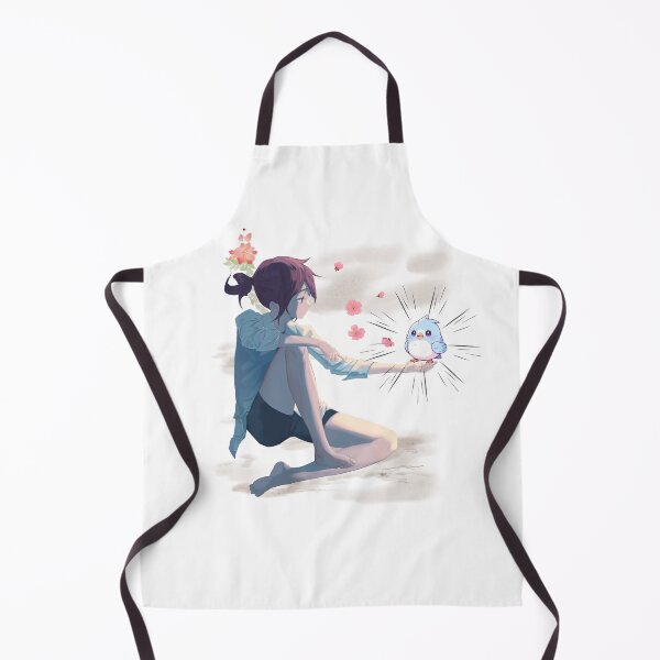 Item preview, anime girl with bird designed and sold by ErbilK.