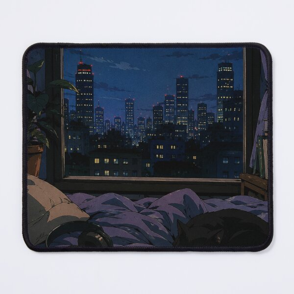 Item preview, Midnight Lofi: Lunar Skyline designed and sold by bapupa.