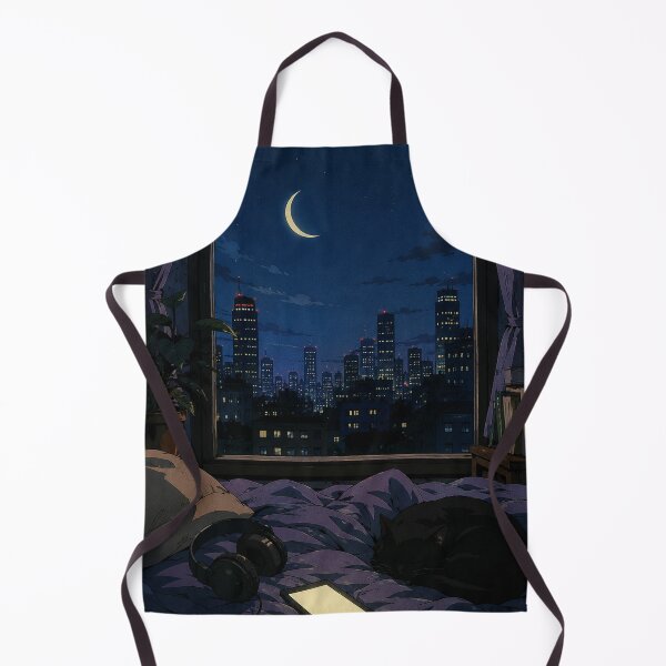 Item preview, Midnight Lofi: Lunar Skyline designed and sold by bapupa.