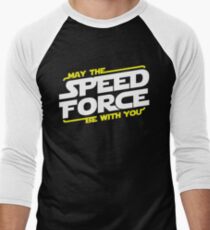 May The Speed Force Be With You Men's Baseball ¾ T-Shirt