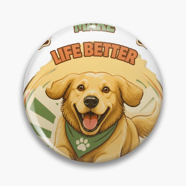 Item preview, Dogs Make Life Better Hundemotiv designed and sold by Paw-and-Purr.