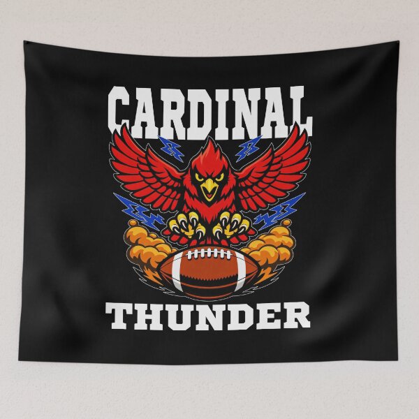 Item preview, RED CARDINAL THUNDER - AZ CARDINALS designed and sold by KEF Custom.