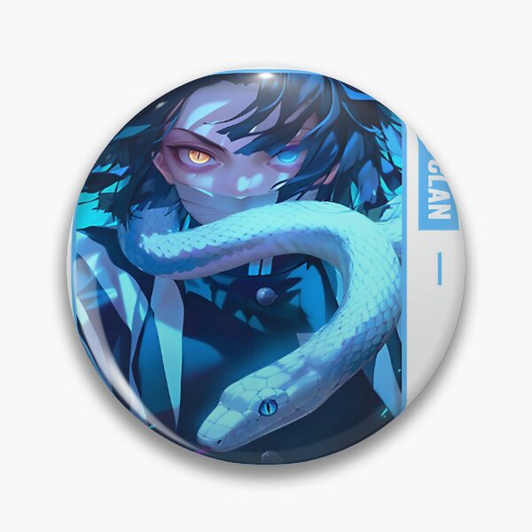 Item preview, Obanai Iguro Demon Slayer Art – Japanese Anime Fan Design For T‑Shirts & Posters | Limited Edition designed and sold by barchiedreams.