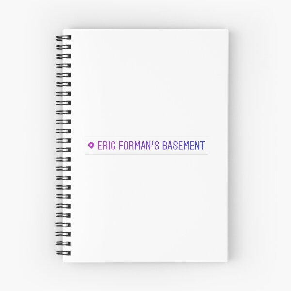 Item preview, Eric Forman'S Basement Instagram Geotag designed and sold by Whimzu.