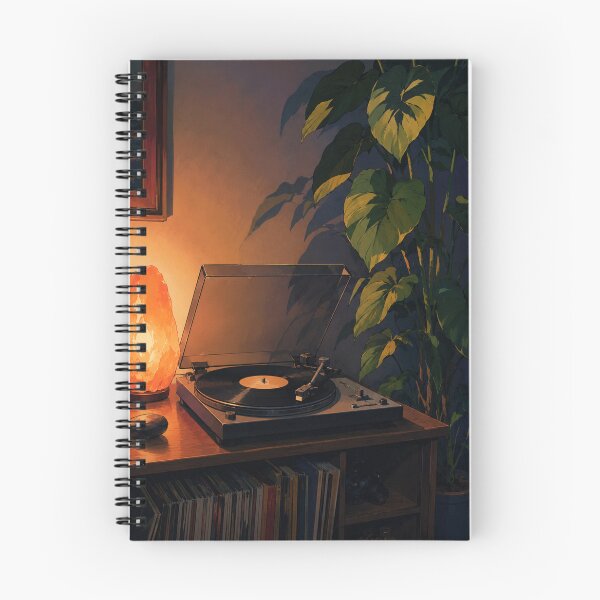 Item preview, Midnight Lofi: Shadowed Vinyl designed and sold by bapupa.