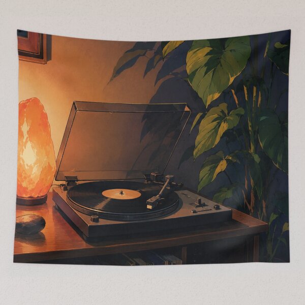 Item preview, Midnight Lofi: Shadowed Vinyl designed and sold by bapupa.