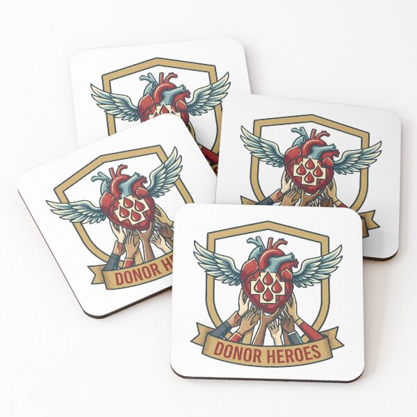 Artikelvorschau, Helden der Blutspende – Vintage-Logo entworfen und verkauft von ookiArt.