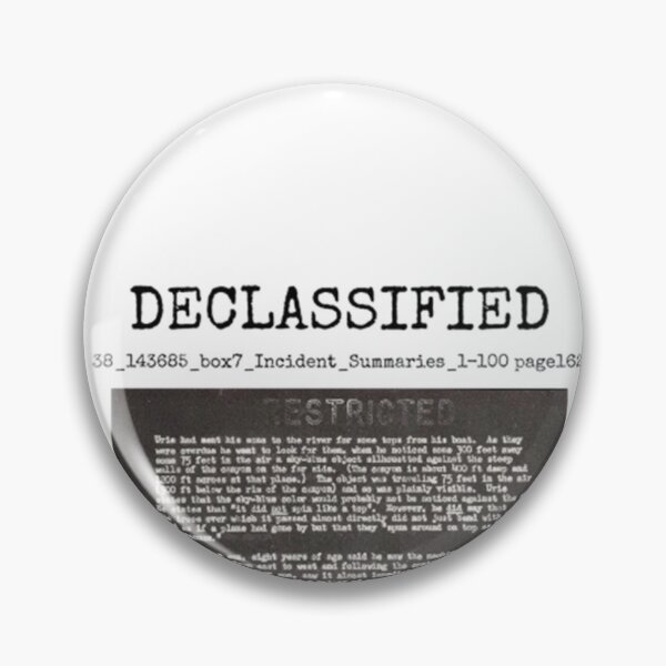 Item preview, UFO DECLASSIFIED 38_143685_box7_Incident_Summaries_1-100 page162 designed and sold by CG17s.