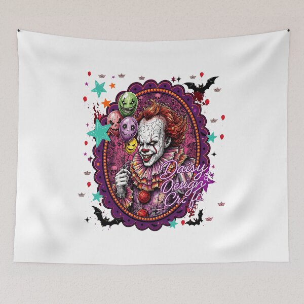 Item preview, Creepy Horror Clown Carnival Nightmare Gothic Artwork designed and sold by DeanRoger74470.