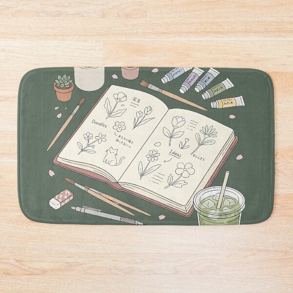 Item preview, Art Student Creative Sketchbook Lo-Fi Japanese Line Art designed and sold by DripCultureLab.