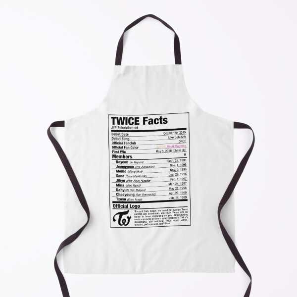 Item preview, Twice Kpop Nutritional Facts designed and sold by PerditaLu.