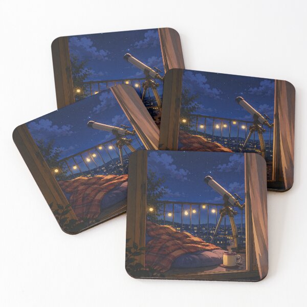 Item preview, Midnight Lofi: Stellar Balcony designed and sold by bapupa.