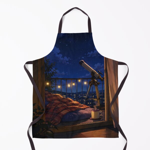 Item preview, Midnight Lofi: Stellar Balcony designed and sold by bapupa.