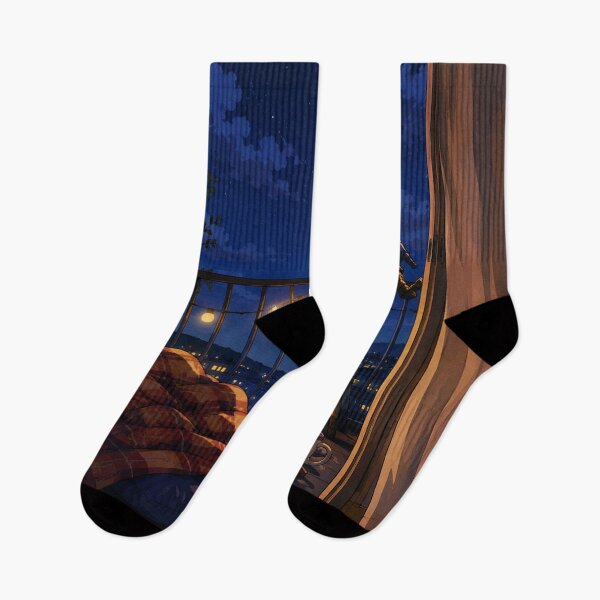 Item preview, Midnight Lofi: Stellar Balcony designed and sold by bapupa.