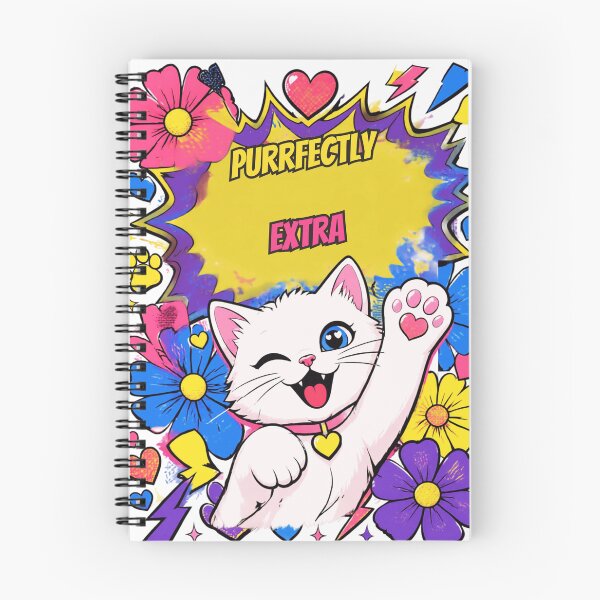 Item preview, Purrrfekt Extra Katze Popart designed and sold by Paw-and-Purr.