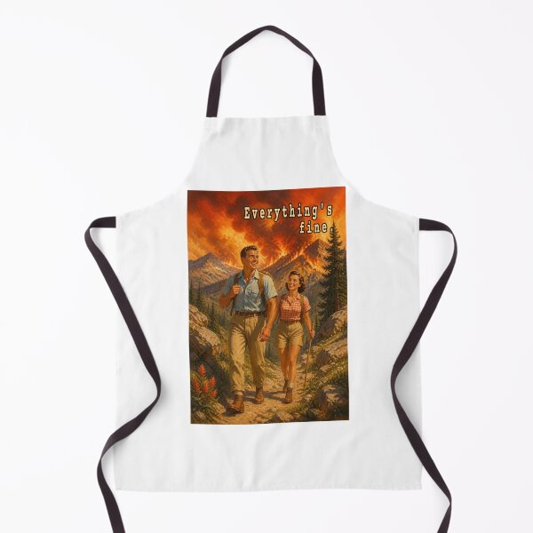 Item preview, Just keep hiking, everything's fine. designed and sold by Jason A. Clark.