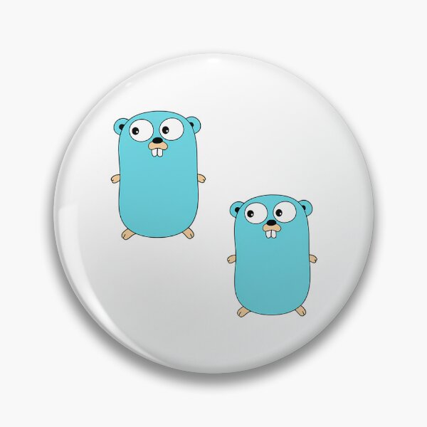 Artikelvorschau, Go Golang Icons entworfen und verkauft von ForRealSerial.