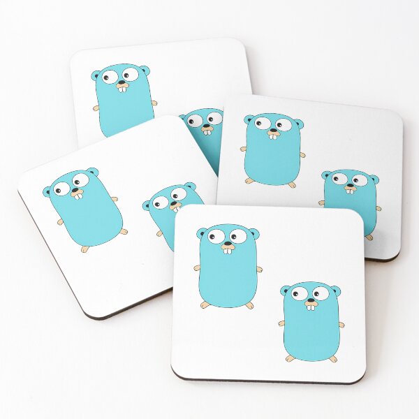 Aperçu de l'œuvre Icônes Go Golang créée et vendue par ForRealSerial.
