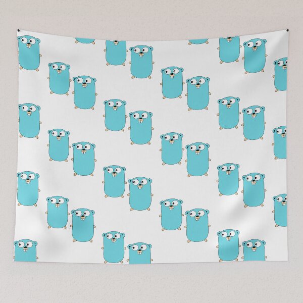 Item preview, Go Golang Icons designed and sold by ForRealSerial.