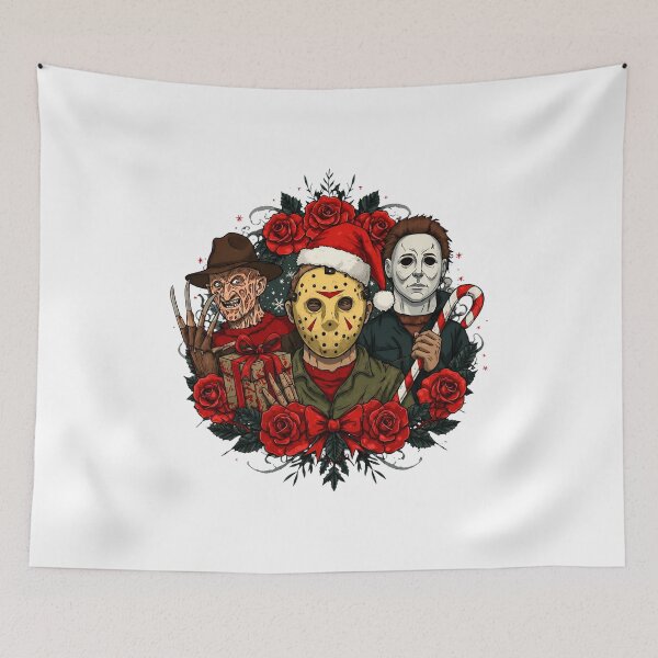 Item preview, Horror Christmas Slasher Legends Dark Gothic Artwork designed and sold by MasonWill19865.