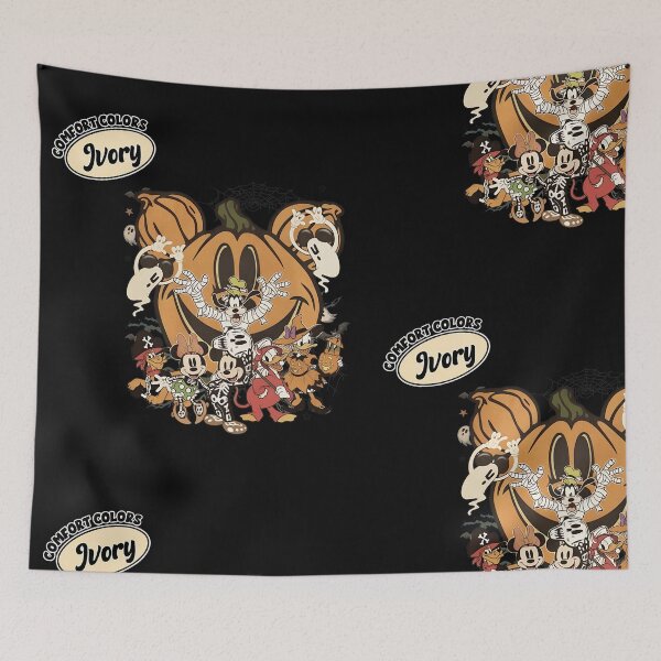 Item preview, Vintage Halloween Cartoon Mouse Pumpkin Spooky Parade designed and sold by DavidSant26305.
