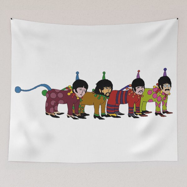Item preview, Vintage Yellow Submarine Beatles Circus Dogs designed and sold by nicholaswaldrop.