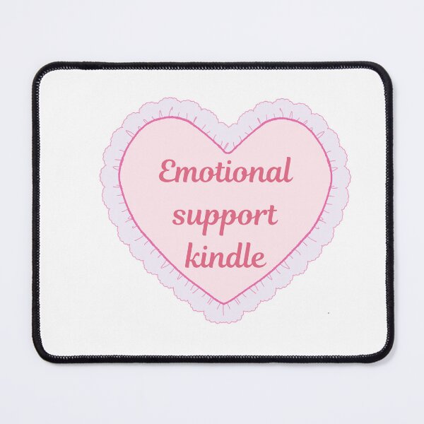 Item preview, emotional support kindle sticker designed and sold by Artbychiii.