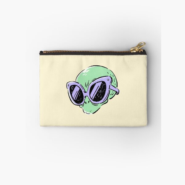 Item preview, Cool Green Alien With Sunglasses designed and sold by jianina-alondra.