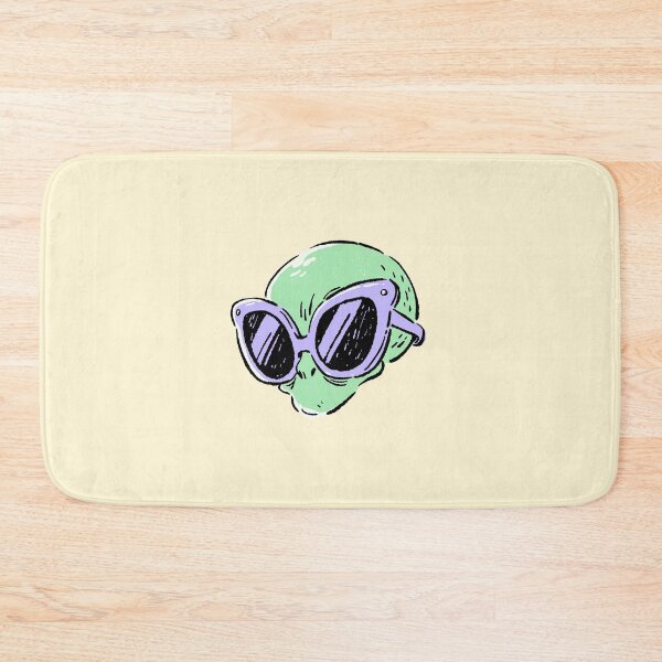 Item preview, Cool Green Alien With Sunglasses designed and sold by jianina-alondra.