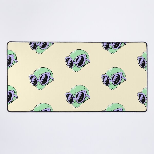 Item preview, Cool Green Alien With Sunglasses designed and sold by jianina-alondra.