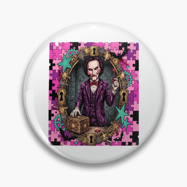 Item preview, Twisted Jigsaw Horror Puppet Master Gothic Art designed and sold by DeanRoger74470.
