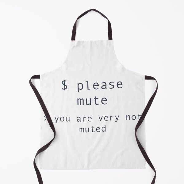 Item preview, Please Mute You Are Very Not Muted Shirt designed and sold by Power Designs.