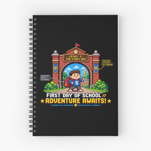 Item preview, Level 1 First Day School Adventure designed and sold by deag1e ⭐.