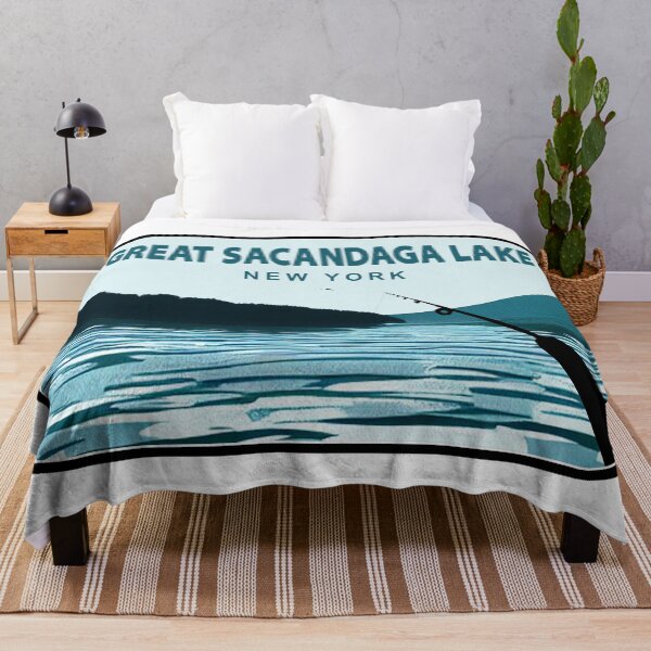 Item preview, Great Sacandaga Lake New York Fishing Rod designed and sold by Esskay Designs.