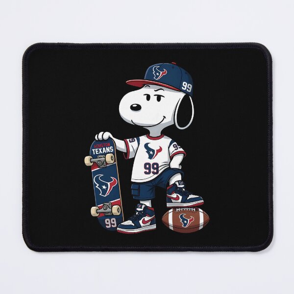 Item preview, Snoopy Houston Texans Football designed and sold by Nahkolahmom.