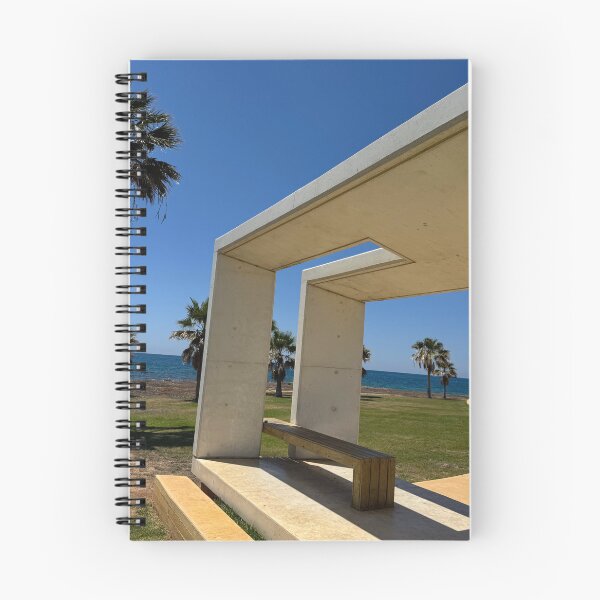 Item preview, Modern Coastal Architecture and Palm Trees⁠ designed and sold by Cruisebysunny.