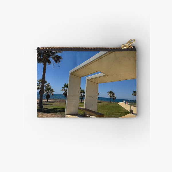Item preview, Modern Coastal Architecture and Palm Trees⁠ designed and sold by Cruisebysunny.