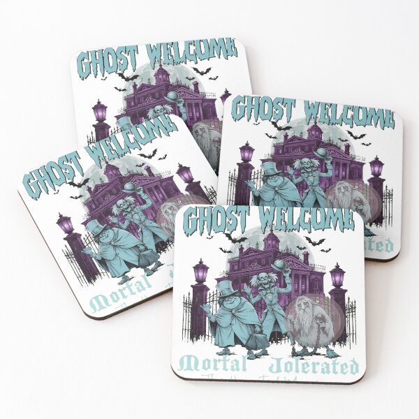 Item preview, Haunted Mansion Ghost Welcome Vintage Gothic Artwork designed and sold by MasonWill19865.