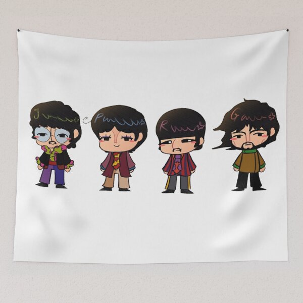 Item preview, Vintage The Beatles Chibi Yellow Submarine Member designed and sold by nicholaswaldrop.