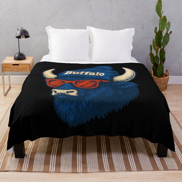 Item preview, Vintage Buffalo Mascot Graphic, Retro Football Fan Shirt Design, Bold Sports Artwork designed and sold by JasonVasq64308.