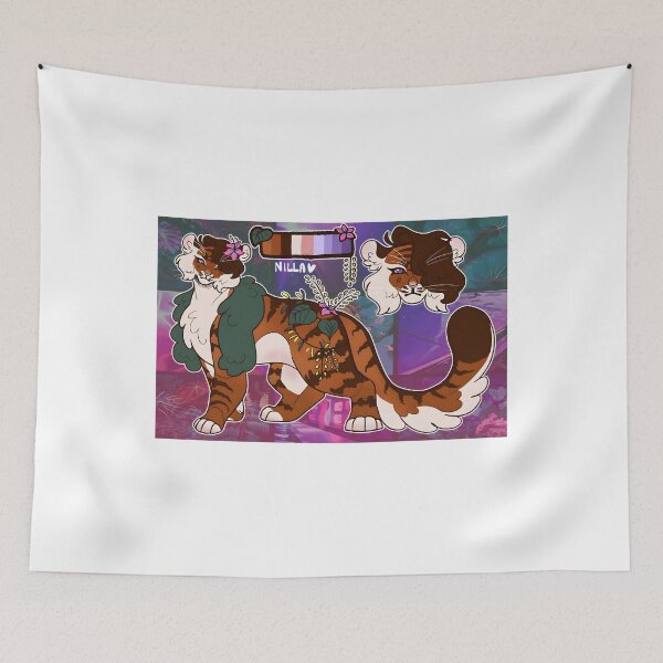 Item preview, Botanical Fantasy Tiger Cat Character designed and sold by Baby-Care.