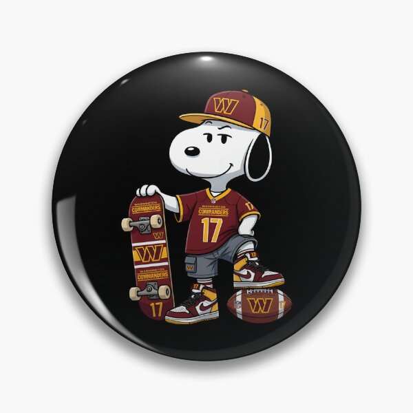 Item preview, Snoopy Washington Football designed and sold by Nahkolahmom.