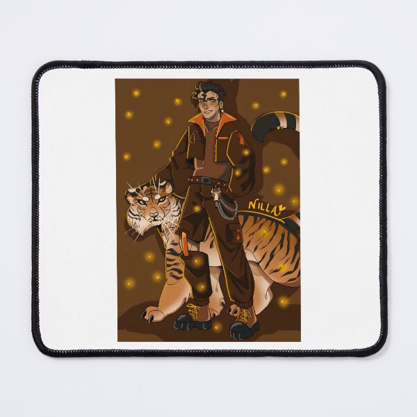 Item preview, Confident Young Man Standing with a Tiger designed and sold by Baby-Care.