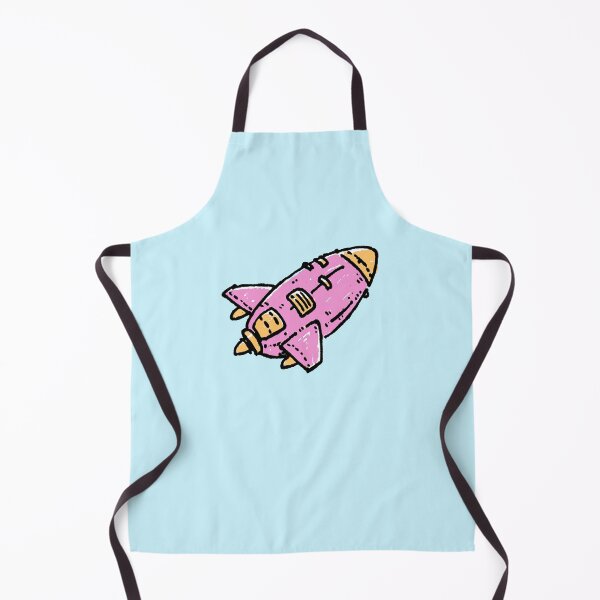 Item preview, Cute Pink Retro Space Rocket designed and sold by jianina-alondra.